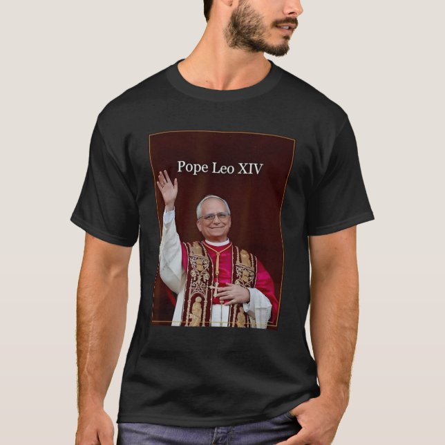 Camiseta Papa Leo Xiv (Frente)