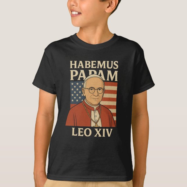 Camiseta Papa Leo Xiv 4 (Frente)
