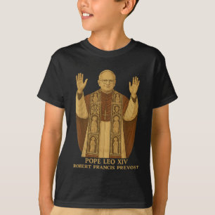 Camiseta Papa Leo Xiv Robert Francis Prevenir Papa 2025