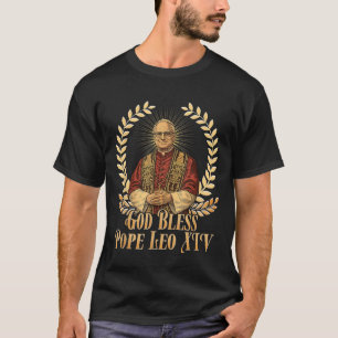 Camiseta Papa Leo Xiv Robert Francis Previne _7