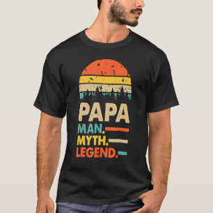 Camiseta Papa Man Myend Para Mente E Pai Pai 1