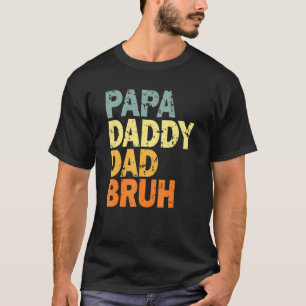 Camiseta Papá Pai Pai Bruh 1