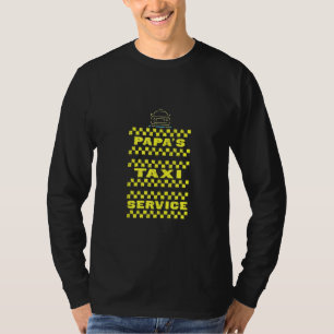 Camiseta Papá Pai Taxi Cab Driver Taxi Transportation Servi