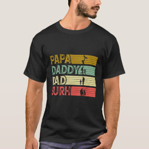 Camiseta Papá Para A Pai Pai Bruh Feliz Família Do Dia Pai