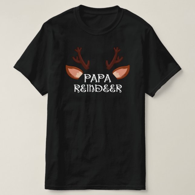 Camiseta papa rena (Frente do Design)