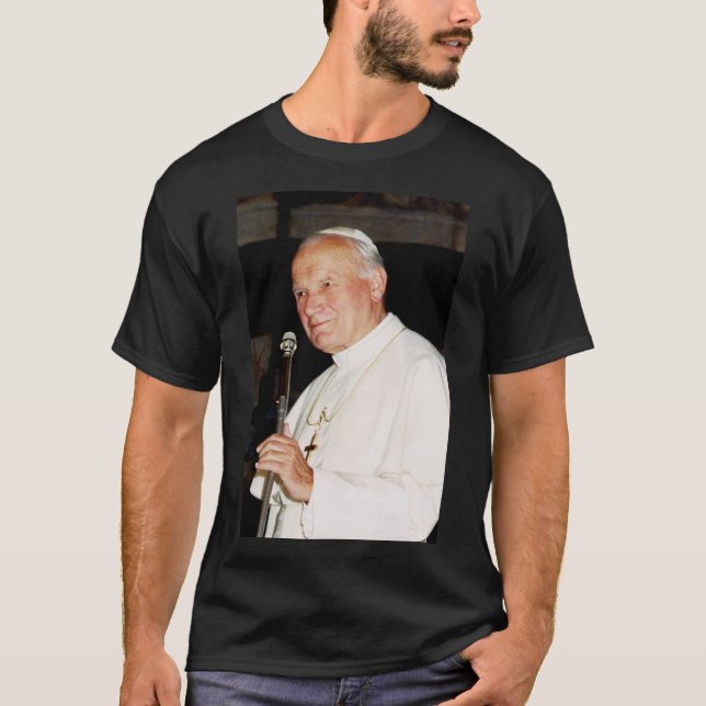Camiseta Papa Santo João Paulo II (Frente)