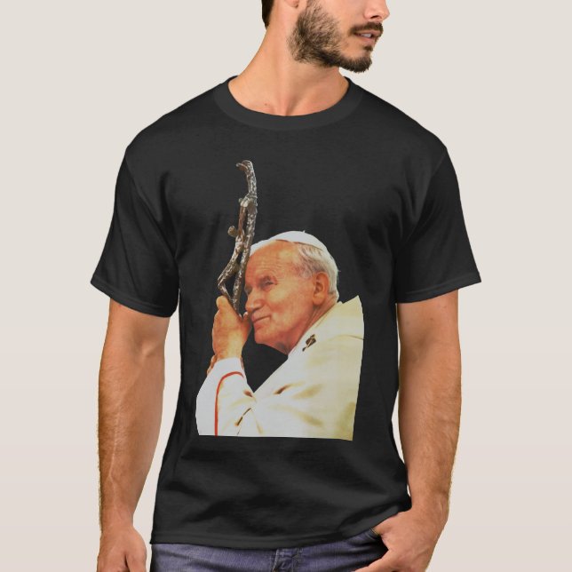 Camiseta Papa São João Paulo II (Frente)