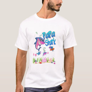 CAMISETA PAPA SHARK FELIZ FAHTERS DAY