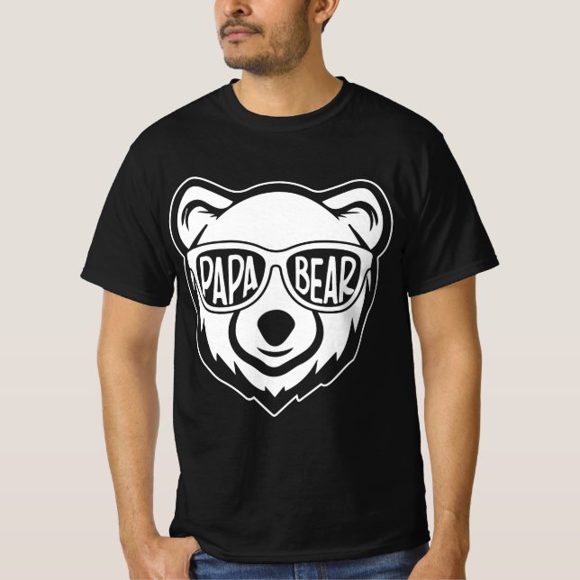 Camiseta 🐻 Papa Urso 🐻 (Frente)