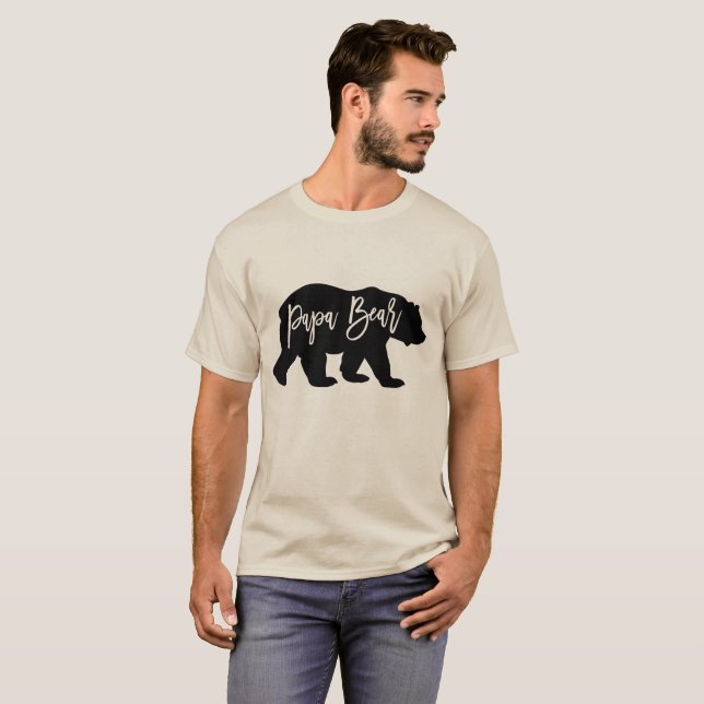 Camiseta Papa Urso Legal Pai (Frente Completa)