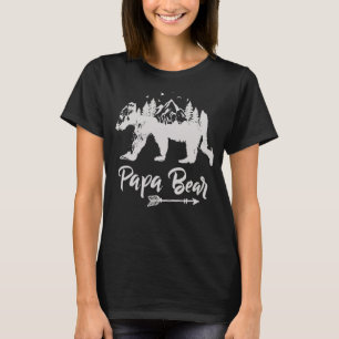 Camiseta Papa Urso Melhor Dia de os pais Pai Pop