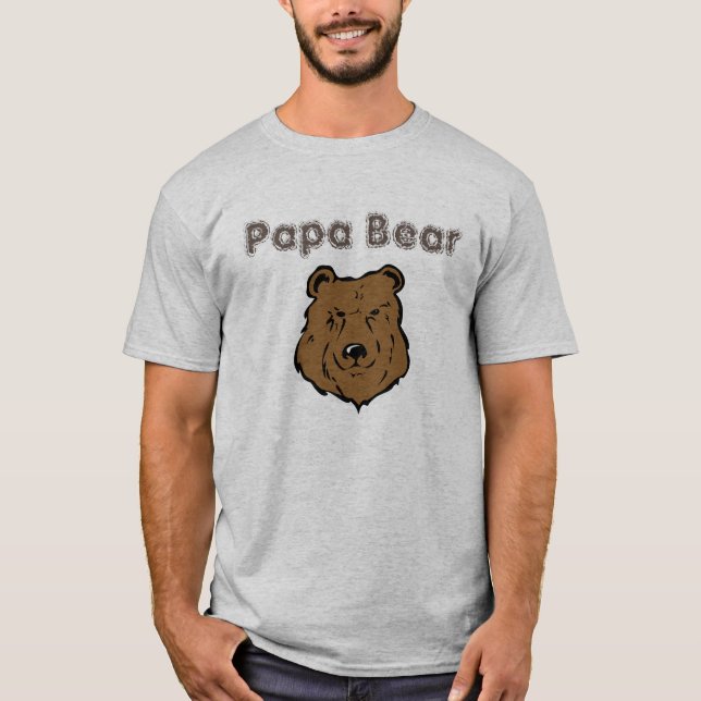 Camiseta Papa Urso orgulho Gay Bear (Frente)