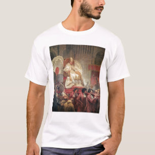 Camiseta Papa VIII em St Peter no Sedia Gestatoria