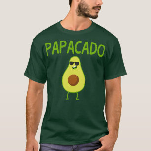 Camiseta Papacado Funny Pai Avocado Oferta 2