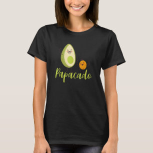 Camiseta Papacado Pai De Futuro Pai Orgulhoso Frui