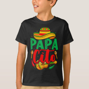 Camiseta Papacito Mamacita Cinco De Mayo - Correspondência