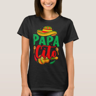 Camiseta Papacito Mamacita Cinco De Mayo - Correspondência