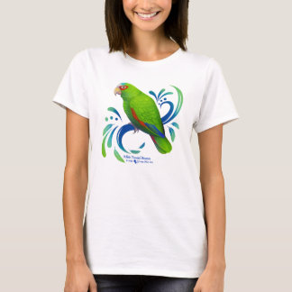 Camiseta Papagaio-Amazonas Fronteira Branco