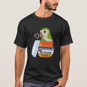 Camiseta Papagaio-Antecedente Bonito I periquito Verde Mong