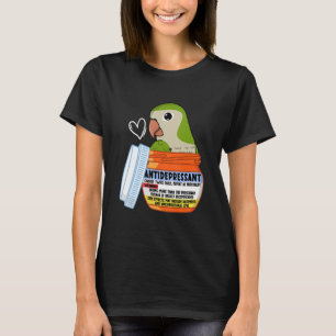 Camiseta Papagaio-Antecedente Bonito I periquito Verde Mong
