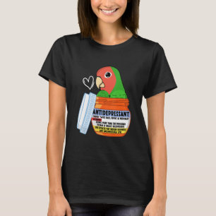 Camiseta Papagaio Antidepressivo Bonito, Enfrentava Amor Ve