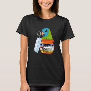 Camiseta Papagaio-Antidepressivo Bonito I Conure P com coro