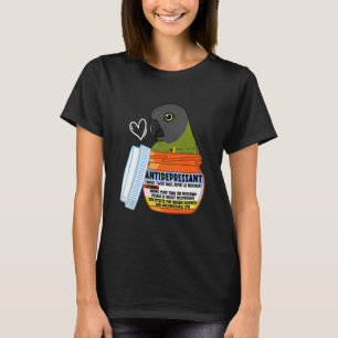 Camiseta Papagaio-antidepressivo bonito no Senegal