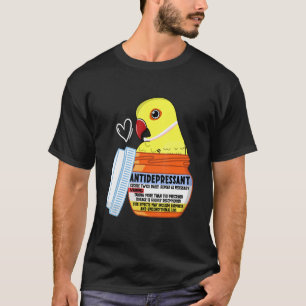 Camiseta Papagaio-antidepressivo-Cinto Amarelo-Indiano