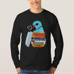 Camiseta Papagaio-antidepressivo-Cinto Azul-Índio