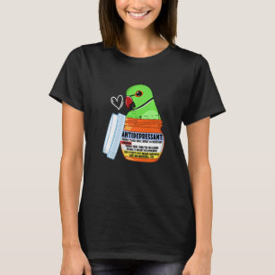 Camiseta Papagaio-antidepressivo-Cinto Verde Índio