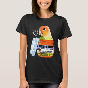Camiseta Papagaio-Antirdepressivo Bonito I Abacaxi Verde Ch