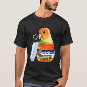 Camiseta Papagaio-Antirdepressivo Bonito I Abacaxi Verde Ch