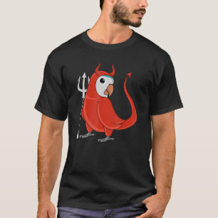Camiseta Papagaio Assustador, Papagaio Azul Monk Parakeet Q