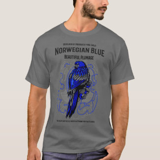 Camiseta Papagaio Azul Norueguês