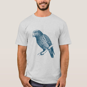 Camiseta Papagaio - Azul Oceano