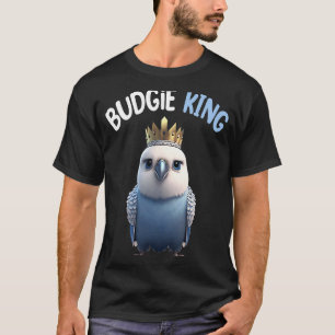 Camiseta Papagaio Budgie Para Dono de Budgerigar 3