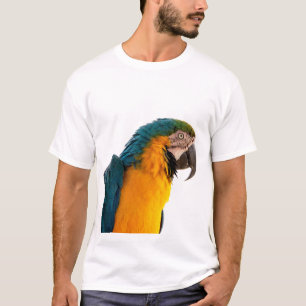 Camiseta Papagaio colorido
