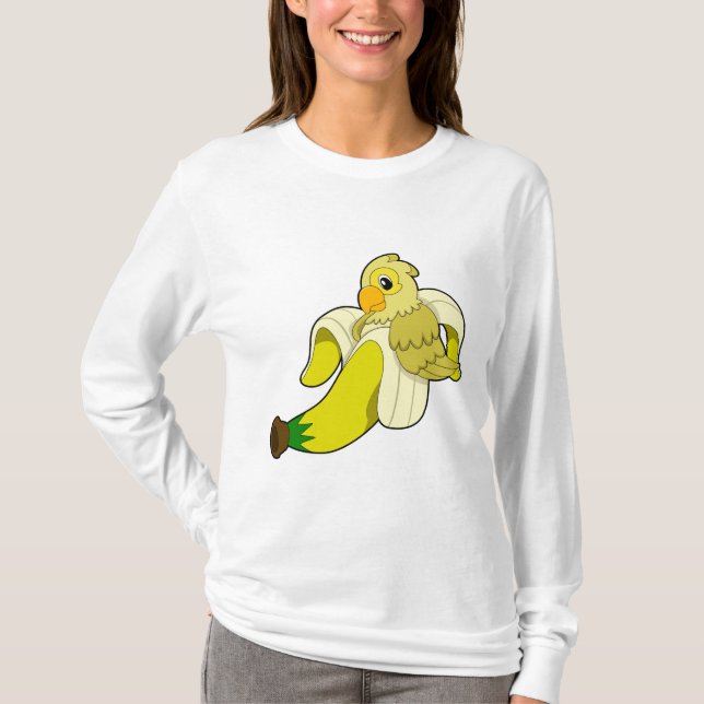 Camiseta Papagaio com Banana (Frente)