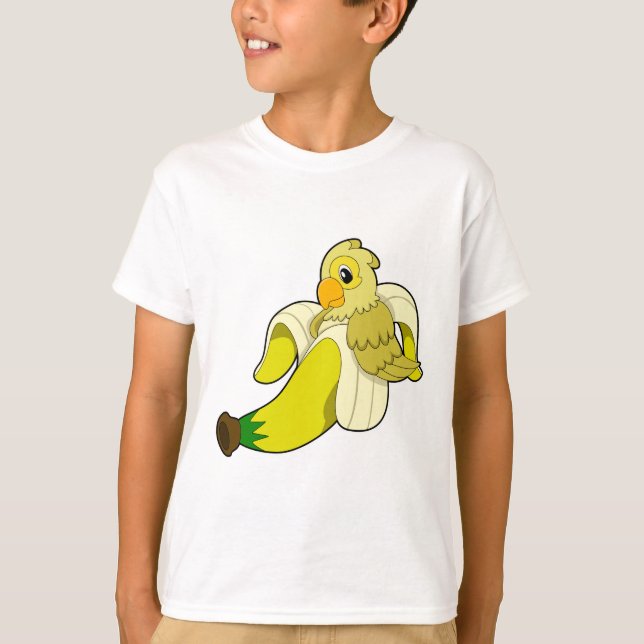 Camiseta Papagaio com Banana (Frente)