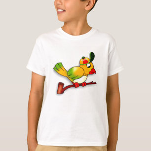 Camiseta Papagaio com chapéu