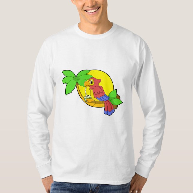 Camiseta Papagaio com Coconut (Frente)