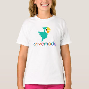 Camiseta Papagaio com Drivemode colorido