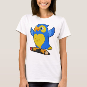 Camiseta Papagaio com Lápis