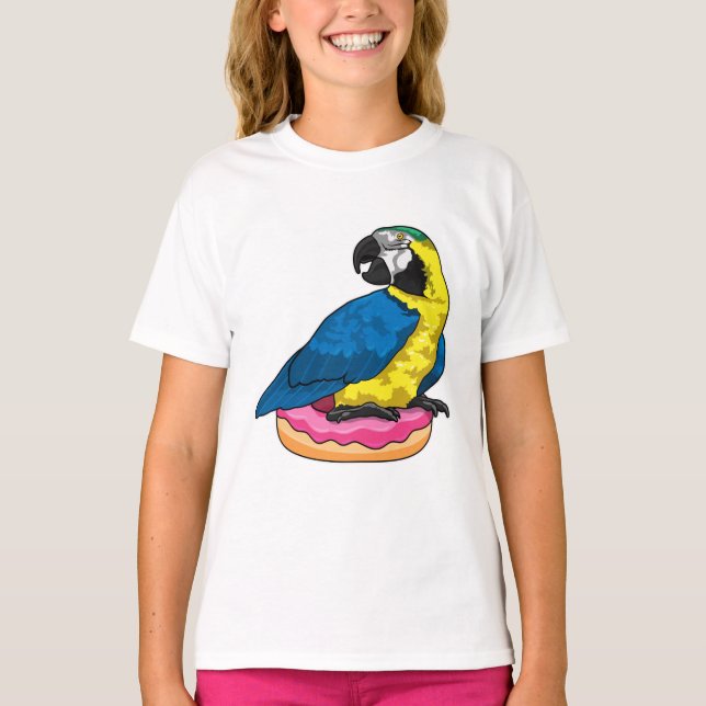 Camiseta Papagaio com Rosquinha (Frente)