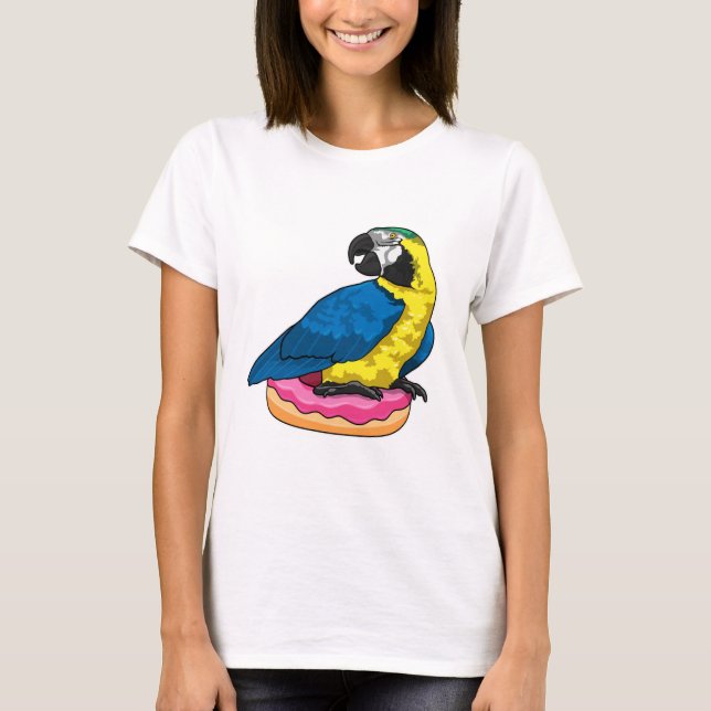Camiseta Papagaio com Rosquinha (Frente)