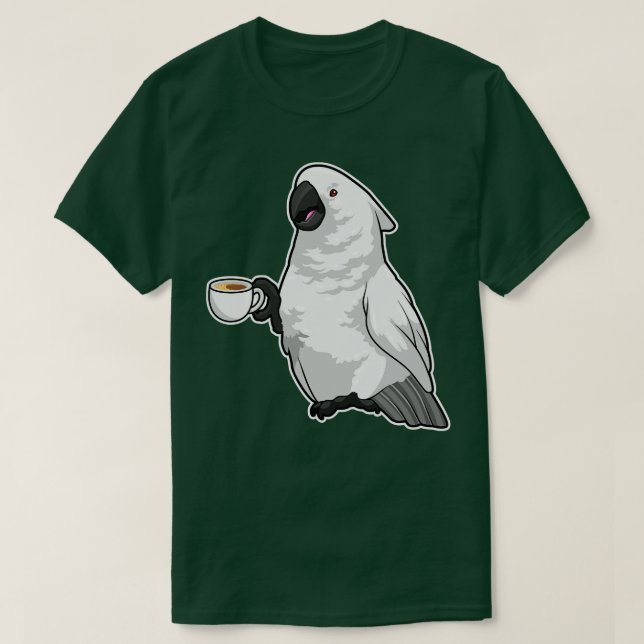 Camiseta Papagaio com Taça 1 (Frente do Design)