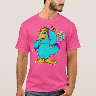 Camiseta Papagaio como Limpo com Mop