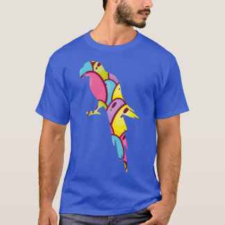 Camiseta papagaio da cinza africano 25