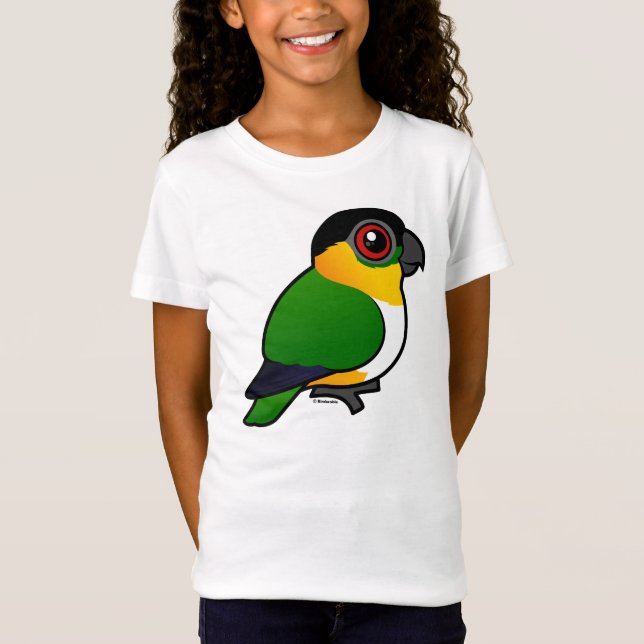 Camiseta Papagaio de cabeça negra (Frente)