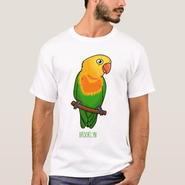 Camiseta Papagaio-de-desenho (Frente)